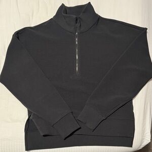 Calla Women’s Black Half-Zip Sweater